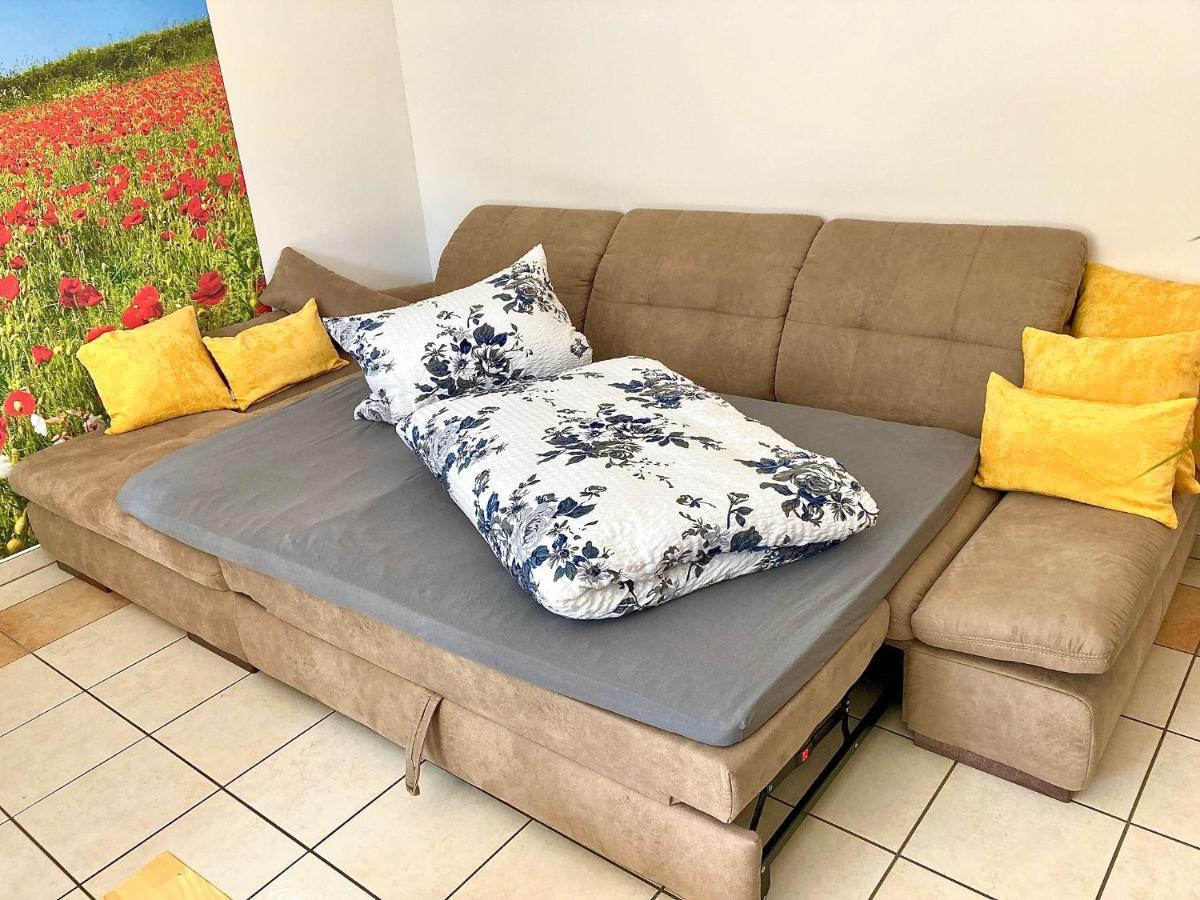 Ferienwohnung Gerne-Da Grossrinderfeld Eksteriør billede