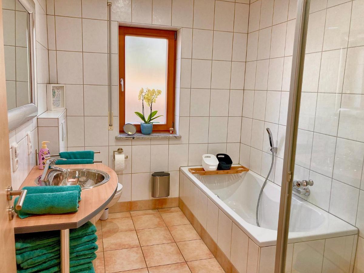 Ferienwohnung Gerne-Da Grossrinderfeld Eksteriør billede