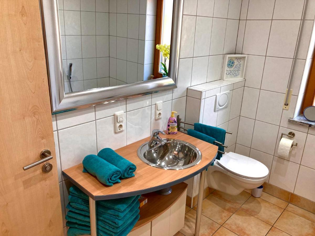 Ferienwohnung Gerne-Da Grossrinderfeld Eksteriør billede