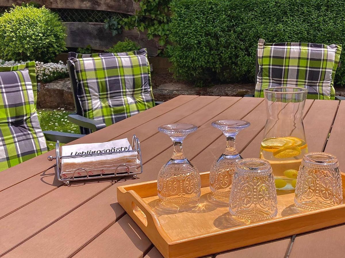 Ferienwohnung Gerne-Da Grossrinderfeld Eksteriør billede